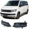 Tenzo-R Klarglas Nebelscheinwerfer Schwarz Smoke Paar für VW T6 Bus Transporter ab 15