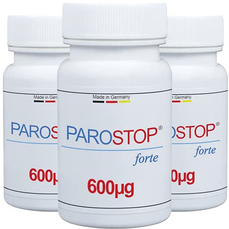 ParoStop Dental 8+ Kur - Premium Komplex für Ihr tägliches Lächeln - Hochdosierter Dental 8+ Komplex entwickelt von führenden Zahnärzten in Deutschland - 3 Monats Kur. Deutsche Apothekenqualität.