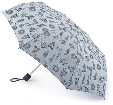 Fulton Stowaway-24 Umbrella, London Landmarks Print