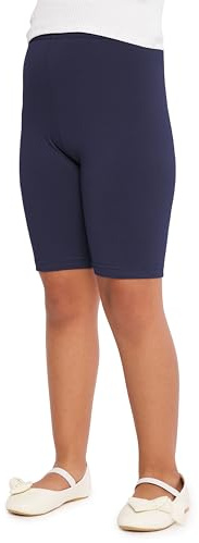 Merry Style Mädchen Kurze Leggings aus Baumwolle MS10-227 (Marineblau, 110 cm)