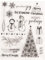 Fliyeong Weihnachtsbaum Schneemann Silikon Clear Stamp Seal DIY Scrapbook Präge Album Decor Craft Art Hohe Qualität
