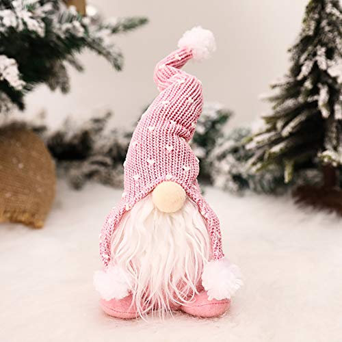 Weihnachtswichtel Plüsch Dekorationen Handgemachte Schwedische Kobold Zwerg Häkeln Weihnachts Wichtel Figuren Christbaumschmuck Weihnachtsbaum Weihnachtsmann Elfe Weihnachtsdeko Nikolausgeschenk (#D)