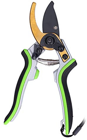 Sécateurs, Ciseaux de jardinage professionnels avec rainures dentées antidérapantes, Sécateurs arbres, Sécateurs de jardin, Outils de jardinage économes en main-d'œuvre