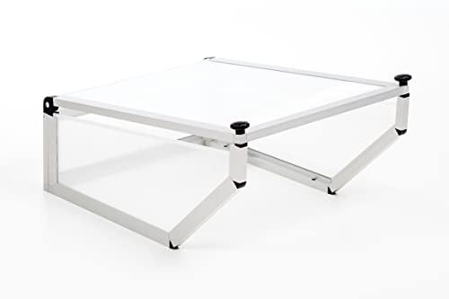 PreGaRo® garage per robot tosaerba, con tetto pieghevole, dimensioni interne 70 x 49 x 25 x 33 cm (L x P x A) PG357P policarbonato
