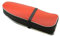 Sitzbank rot/schwarz passend für Kreidler Florett K54 Eiertank 32 D DB – Moped Mokick Sitz – Kunstlederbank ca. 610 mm – Sitzbank Kreidler Klassiker