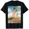 Claude Monet's Frau mit Sonnenschirm, Retro-T-Shirt T-Shirt