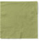MANK Olivgrüne 3-lagige Tissue-Servietten 40 x 40 cm - Saugstarke Einmal-Servietten, 100er-Pack, 1/4-Falz - Perfekt für Feiern, Gastronomie & Events
