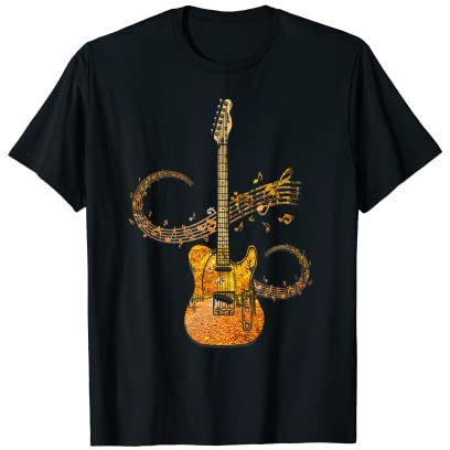 Gitarre Geschenke Gitarrenspieler Gitarristen Guitar Player T-Shirt