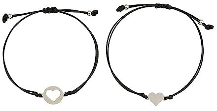 LuLiyLdJ Set mit 2 Mutter- und Tochter-Armbändern, passender Herz-Armband-Schmuck, Geburtstagsgeschenke für Mutter und Tochter-Mädchen.