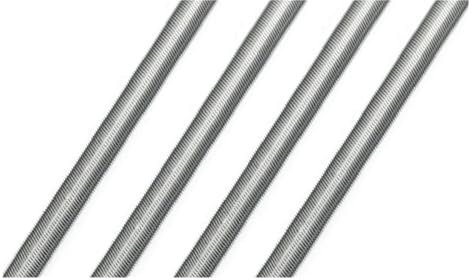 1 Stück Feingewinde 304 Edelstahl Gewindestange Vollgewindestange M6 M8 M10 M12 M14 M16 M18 M20 Länge 250 mm (Size : M 12 x 1.0 x 250)