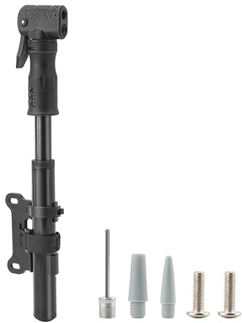 TEKONDA Fahrradpumpe Mini Luftpumpe Fahrrad Tragbarkeit Mini Pumpe Fahrrad fahradpumpumpe Fahrrad Luftpumpe dehnbar für Fahrräder Bergfahrräder Straßenfahrräder, DQT-01
