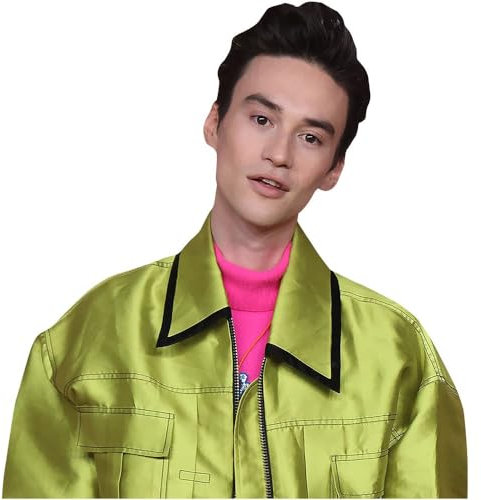 Jacob Collier (Purple Trousers) Halber Körper Buddy Ausschnitt