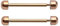 WELLDOER Lot de 2 tiges à vis pour bracelet de montre - Fermoir à épingle à friction - Accessoire de réparation pour montre - 16/18/20/22 mm, 16 mm, 18 mm, 20 mm, 22 mm