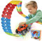 Xwin sportseries Kids Flexible Track Set 184-Piece with Racing Car, LED Toy Car, Construction Track Playset Build Your Own Road Adventure Game, Fun Creative Learning Toy, Gift for Toddlers Children