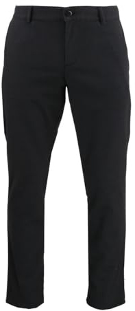 ALBERTO Regular Fit Hose Lou Wool Look Navy Größe W33 L34
