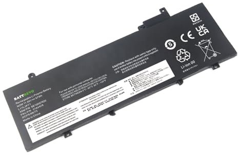 BATTREVO L17L3P71 L17M3P71 Laptop Akku für Lenovo ThinkPad T480S 20L7 20L8 L17M3P72 L17S3P71 01AV478 01AV479 01AV480 SB10K97620 SB10K97621 SB10K97622 20L7CTO1WW 20L7001VPB 20L7S2450C 20L8SFK204
