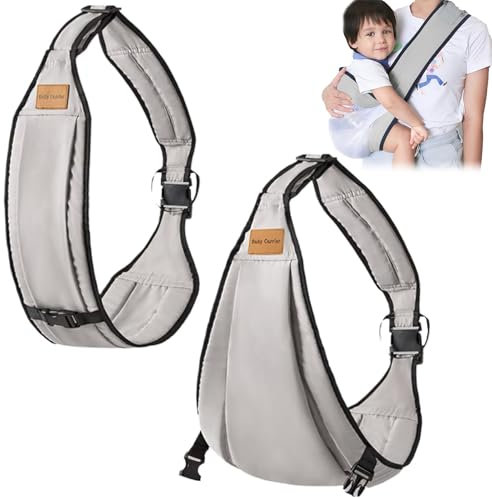 Babytragetuch,Kleinkind Trage Seitlich,Babytrage Seitlich,Verstellbare Schulter Babytrage,Multifunktionale Tragegurt Baby,Babys von 0 bis 36 Monaten, Kleinkinder bis 20kg