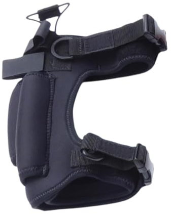 F Fityle Scuba Diving Lig Drun Knited Ajustement Ajustement Couteau de plongée Confortable Boucche de Jambe pour la Natation des Sports en Eau Camping, Noir