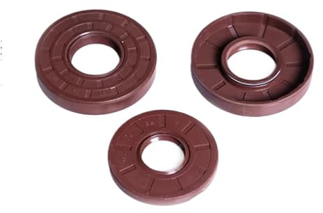 FKM-Fluorkautschuk-Öldichtung mit Eisenskelett, Wellendichtring, TC-Doppellippe, ID x AD x, ID 16–20 mm(19x30x5)