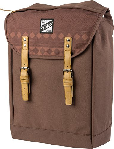 Venice Urbaner Freizeit Damen Herren Rucksack Im Retro Look Mit Gepolstertem 15'' Laptop Fach Schulrucksack Wanderrucksack Streetpack, Northern Patch, 28L