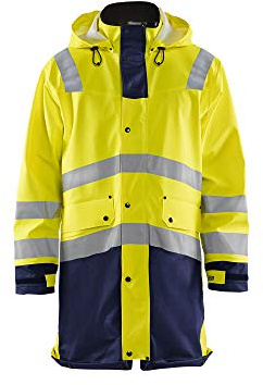 Blaklader 43262005 REGENMANTEL MIT HOHER VISKOSITÄT STUFE 3, Gelb/Marine, grootte XXL