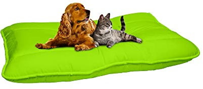 Elegant Hundekissen Maxy, Apfel grün, 60x100cm