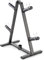 Marcy Home Gym A-frame Organizer for 2-Inch Olympic Weight Plates and Bar, 300 lbs Capacity PT-5740, Black