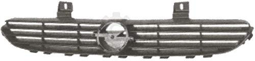 Diederichs Kühlergrill Frontgrill Grill für Corsa Schwarz 97-00, Metall, Auto, Autoteile, Kühlergrill, Schwarz
