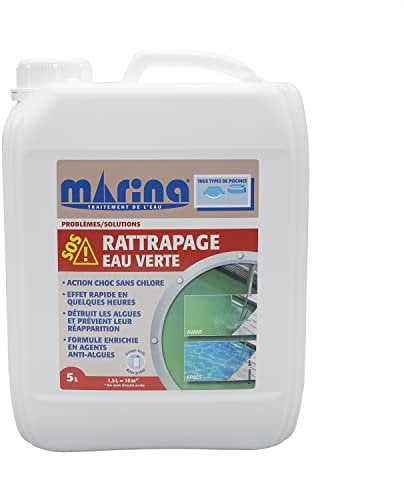 Marina SOS Rattrapage Eau Verte - pour piscines 10 à 30 m³