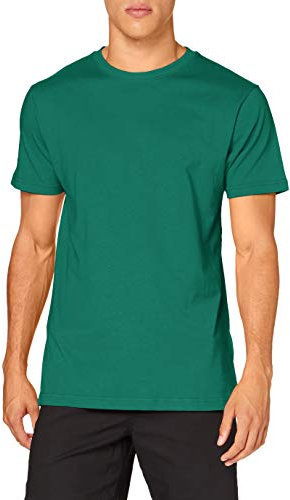 Build Your Brand Mens By004 T-Shirt, Forest Green, 4XL UK