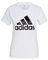 adidas Damen Essentials Logo Tee, White / Black, S