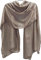 GFM Seidiger Satin-Chiffon-Schal für Hochzeit, Brautjungfern, Hijab (SLK2), Slk2-chmpkek-ll-taupe braun, 42