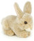 Uni-Toys - Hase, liegend (beige) - 18 cm (Länge) - Plüsch-Kaninchen - Plüschtier, Kuscheltier
