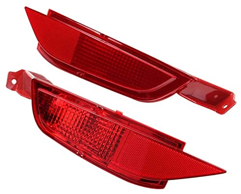 CarWorld Rücklicht Für Ford Fiesta MK7 2008–2015, Auto Links rechts hinten Heckstoßstange Reflektorlampe Bremslicht Nebelscheinwerfer