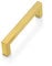 Drenky Möbelgriffe Gold, 5 Stück Schrankgriffe 128mm Lochabstand, Türgriff Edelstahl Mit Schrauben für Schublade, Schrank, Möbel und Küche