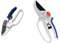 Spear and Jackson 6358RS Razorsharp Ratchet Anvil Secateurs, Silver & 6758GS Razorsharp Geared Anvil Secateurs