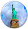 USA Amerika Freiheitsstatue New York Kühlschrankmagnet Dekorativer Magnet Aufkleber Reise Souvenir Kollektion Tourist City Geschenk Whiteboard Küche