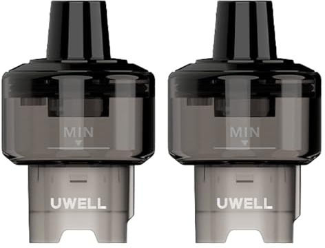 Uwell Crown M, Cartridge, 4 ml, schwarz, 2er Pack