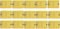 ECI ELETTROFORNITURE CONFEZIONE 15 PEZZI 503E, Scatola Incasso, 108x74x53,5mm, 3 Posti