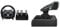 Logitech G G920 Driving Force Racing Wheel and Floor Pedals, Real Force Feedback & Saitek X52 Pro Flight 3M System with Metal Part Gas Control and Simulation Joystick, LCD Display