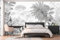 Naturempress Papel Pintado Pared 3D Papel Tapiz Blanco Y Negro Jungle Art Fotomurales 3D Tv Fondo Pared Dormitorio Murales Papel Tapiz Moderno