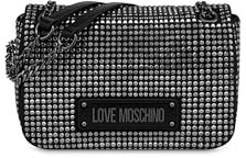 Love Moschino Damen Jc4136pp1mll100a Schultertasche, Schwarz
