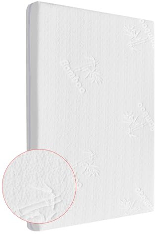 Stubenwagen-Matratzenauflage, 36,5 x 25 x 1,5 cm, passend für Dream On Me Nest/Zodiak/Zoom, tragbar, Pamo Babe Deluxe und Baby Trend Deluxe, tragbar, wasserdicht, atmungsaktiv, weicher Babyschaum mit