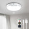Homelist Lampe de Plafonnier avec Détecteur de Mouvement, LED Plafond sans Fil avec Télécommande, 8000mAh Rechargeable Plafonnier pour Douche, Salle de Bain, Garage, Escalier