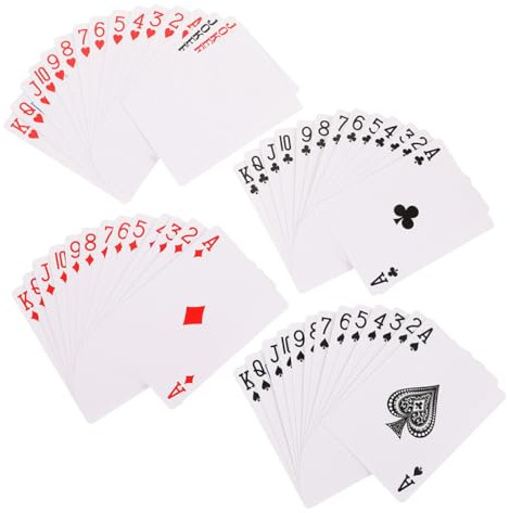 Hemobllo Pokerkarten Einseitig Bedruckt Leere Selbstgemacht
