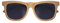 LUI SUI Retro Polarisierte Sonnenbrille UV400 Männer Frauen Holzrahmen Klassische Sonnenbrille Brillen