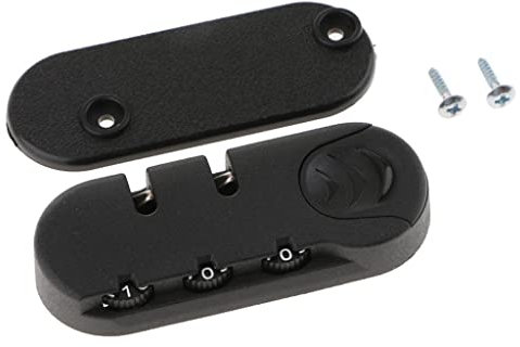 Sicurezza Serratura Combinazione 004A Lucchetto per Bagaglio Valigie ABS Metallo