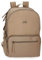 El Potro Lana Mochila para Portátil Adaptable a Carro 14 Beige 30x40x11 cms Poliéster y PU