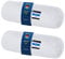 LILENO HOME Microfaser Nackenrolle 15x40 cm [2er Set] bis 95 Grad waschbar mit Reißverschluss - Kopfkissen 15x40 cm als Kissen-Füllung für Bett oder als Deko-Kissen - Sofa-Kissen & Zier-Kissen