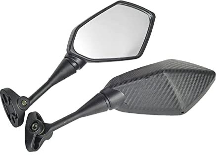 Seitenspiegel Motorrad Spiegel Für Suzuki SV650SF GSX650F Für Hayabusa Für Katana 600 750 DL250 C50 Für SE Motorrad Roller Rückspiegel Carbon Look